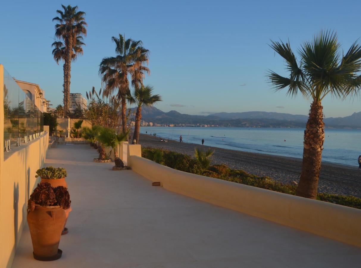 Maravilloso Apartamento Amanecer Cabo A Pie De Playa Y Mar En Chalet Roquetes 阿利坎特 外观 照片