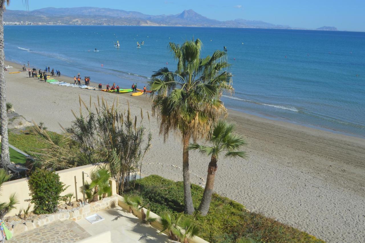 Maravilloso Apartamento Amanecer Cabo A Pie De Playa Y Mar En Chalet Roquetes 阿利坎特 外观 照片