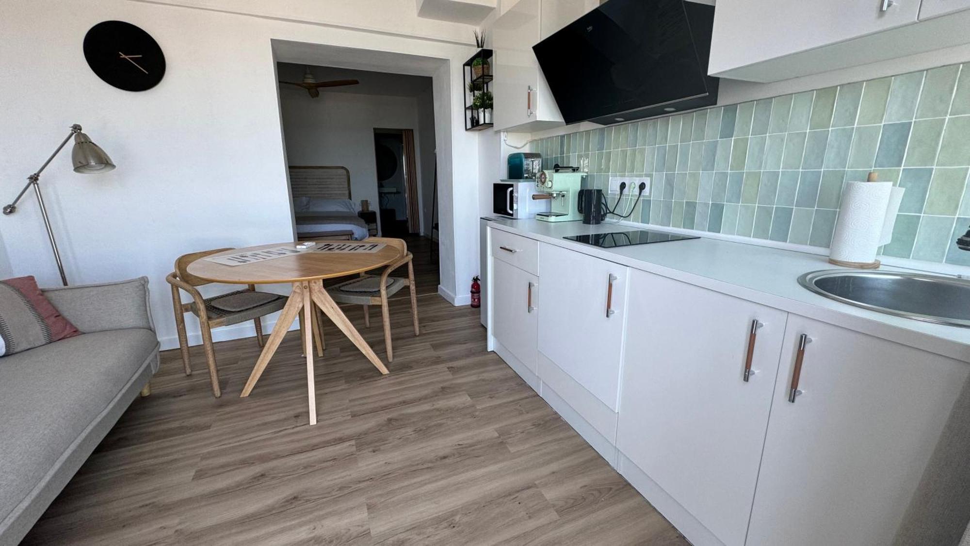 Maravilloso Apartamento Amanecer Cabo A Pie De Playa Y Mar En Chalet Roquetes 阿利坎特 外观 照片