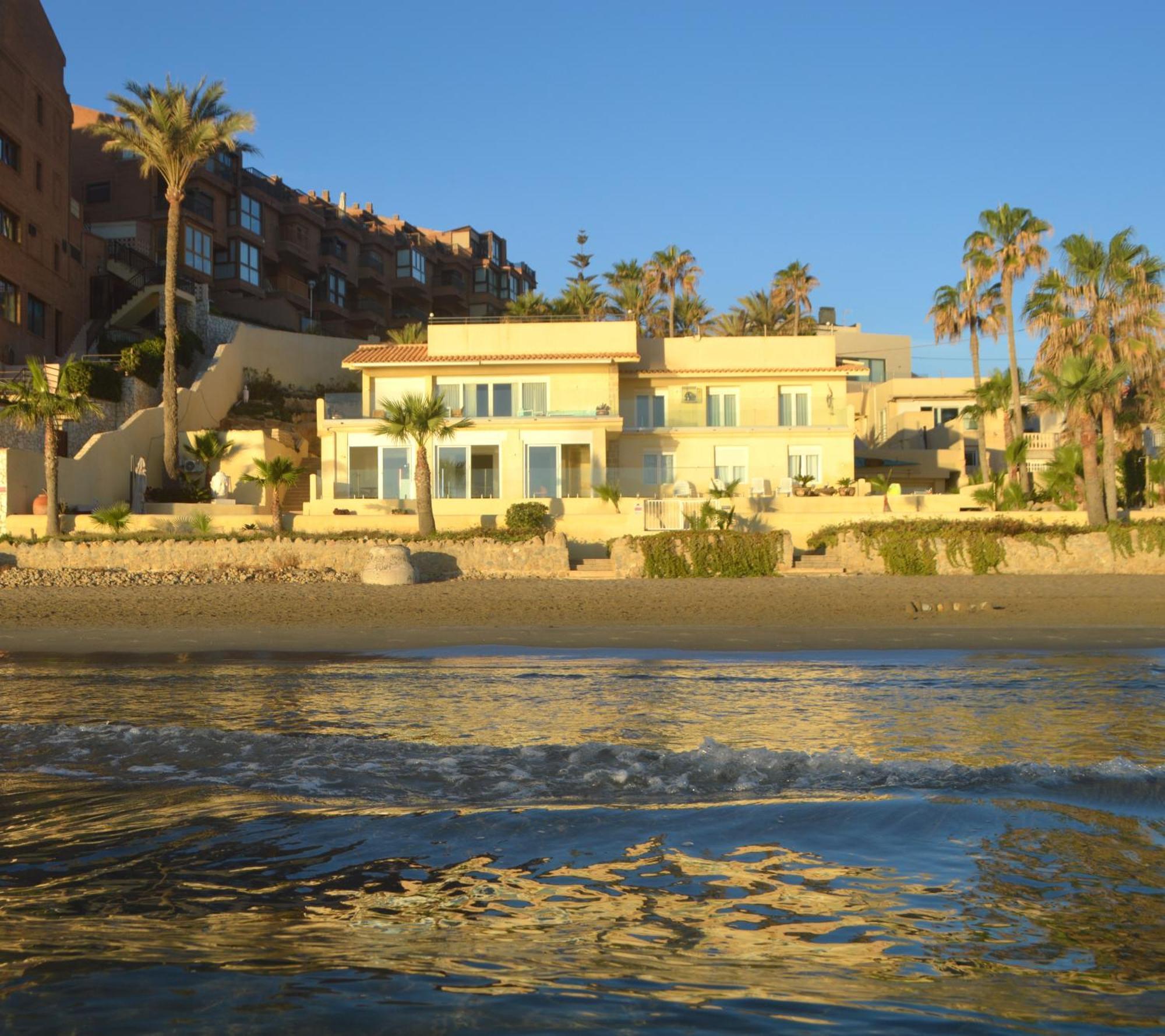 Maravilloso Apartamento Amanecer Cabo A Pie De Playa Y Mar En Chalet Roquetes 阿利坎特 外观 照片